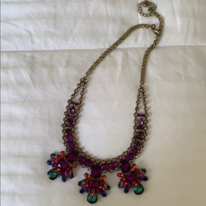 Jewel tone necklace